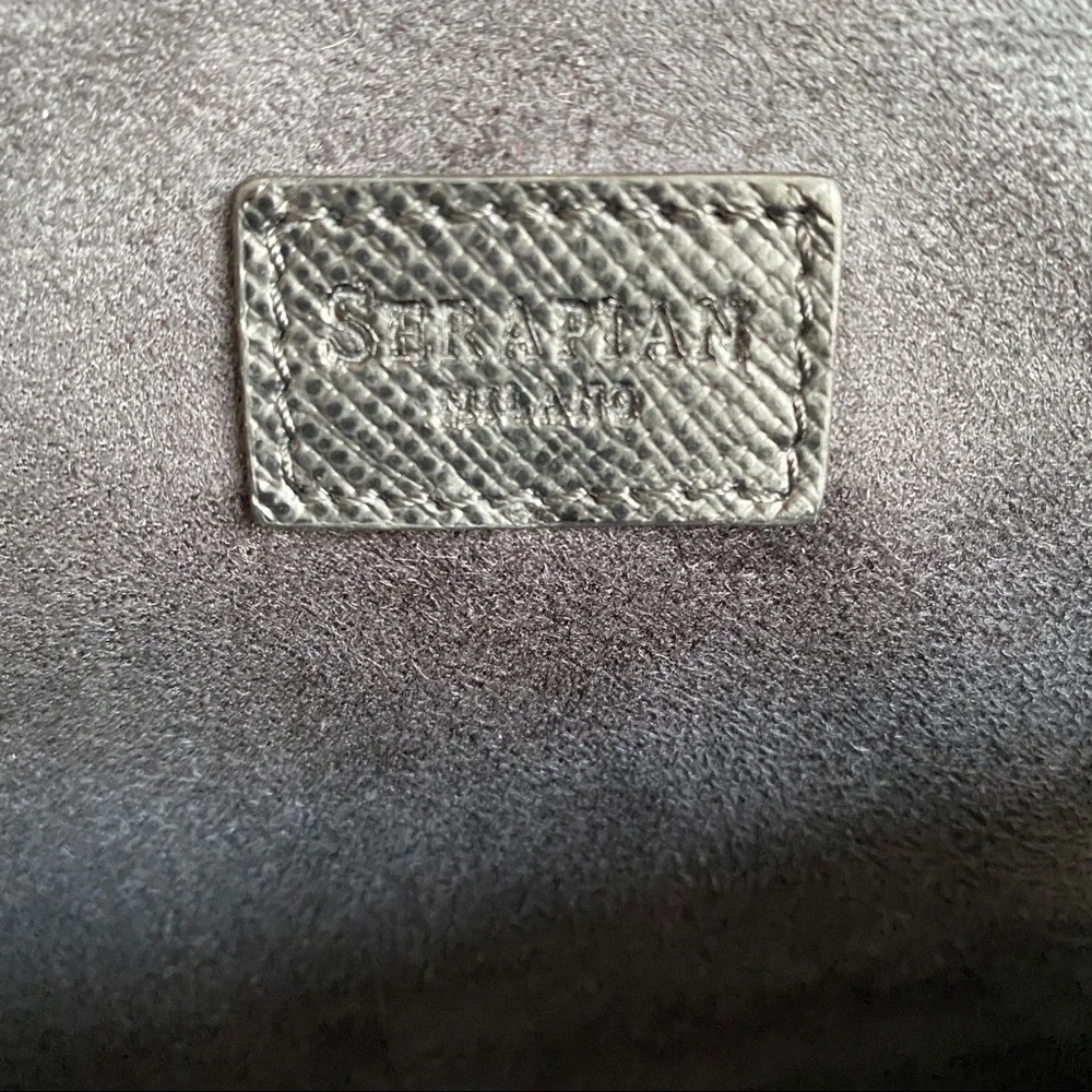 Serapian Leather Document laptop Case